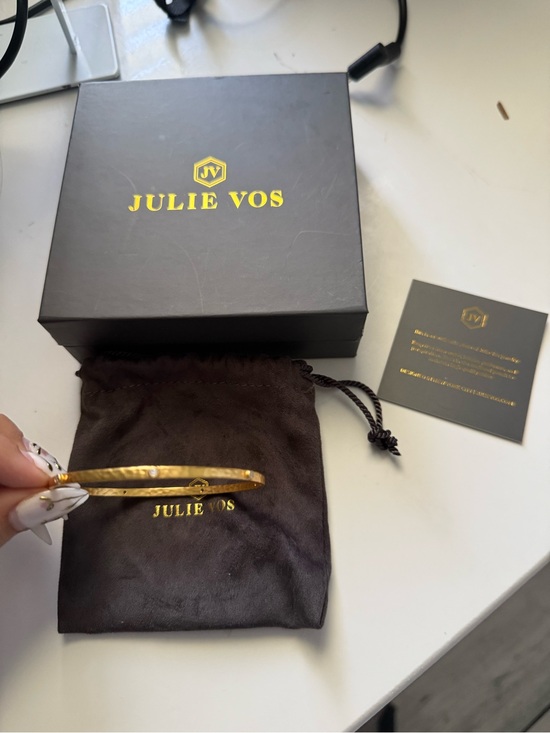 Julie Vos Jewelry - Julie Vos Gold Crescent Bangle Bracelet